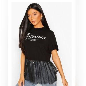 🦠 Mesh frill T-shirt